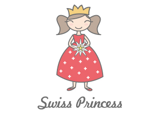 Illustration T-Shirt "Swiss Princess"